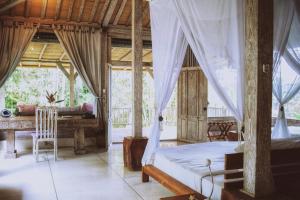 Posezení v ubytování Naya Ubud