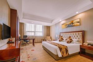 Μια τηλεόραση ή/και κέντρο ψυχαγωγίας στο New Century Hotel Putuo Zhoushan