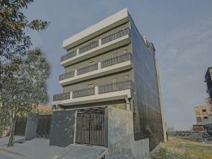 Bygningen som hotellet ligger i