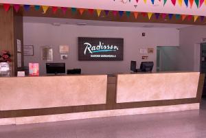 Certifikát, hodnocení, plakát nebo jiný dokument vystavený v ubytování Radisson Diamond Barranquilla