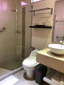 Koupelna v ubytování Radisson Diamond Barranquilla
