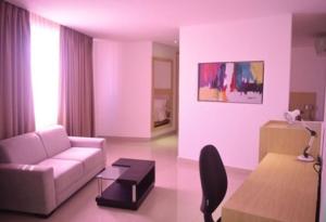 Posezení v ubytování Radisson Diamond Barranquilla