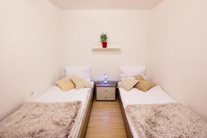 Posteľ alebo postele v izbe v ubytovaní W & S Executive Apartments - Hallstatt I
