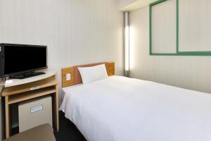 TV a/nebo společenská místnost v ubytování washington R&B Hotel Kanazawa Station Nishiguchi