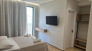 Postel nebo postele na pokoji v ubytování Hotel Parid