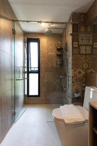 Koupelna v ubytování Apartment with work desk X413 by IBG Property