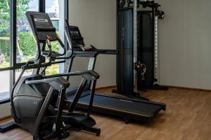 Fitness centrum a/nebo fitness zařízení v ubytování Apartment with work desk X413 by IBG Property