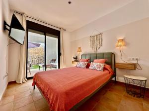 Ένα ή περισσότερα κρεβάτια σε δωμάτιο στο Seahorse Mojácar