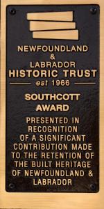 a sign for the newtownland london laboratory trustuct at The Old Salt Box Co. - Evelyn's Place in Herring Neck +1 photo