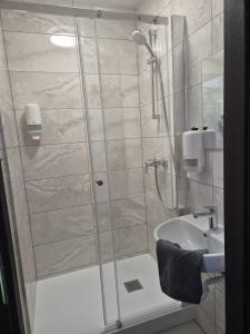 Kúpeľňa v ubytovaní Hotel Cargo