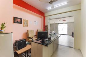 Μια τηλεόραση ή/και κέντρο ψυχαγωγίας στο Hotel O Swastik