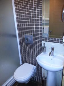 Koupelna v ubytování Cetinkaya Hotel