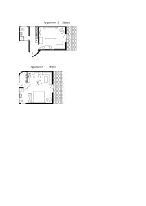 Půdorys ubytování Ferienwohnungen Schwarzkopf