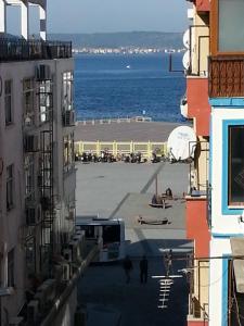 Nespecifikovaný výhled na moře nebo výhled na moře při pohledu z hotelu