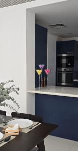 Köök või kööginurk majutusasutuses Sea View Appartment Seeb