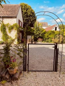 Vonkajšia záhrada v ubytovaní Maison La Plage proche Giverny