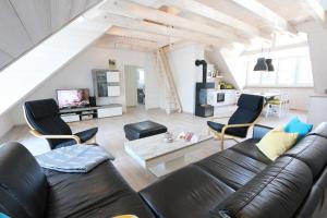 Posezení v ubytování Haus Windrose Whg. 9 Seestern