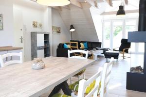 Posezení v ubytování Haus Windrose Whg. 9 Seestern