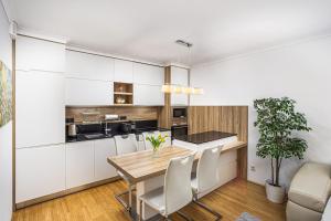 Kuchyň nebo kuchyňský kout v ubytování Vienna Apartments Hauptbahnhof + 20 fotografií