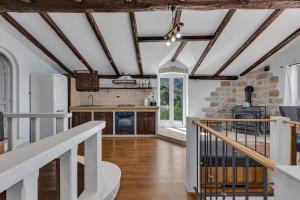 Kuchyň nebo kuchyňský kout v ubytování Villa Luma - Makarska Exklusiv