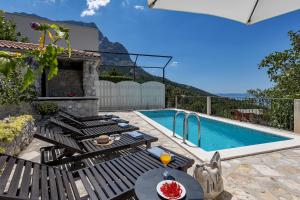 Hồ bơi trong/gần Villa Luma - Makarska Exklusiv