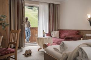 Postel nebo postele na pokoji v ubytování Hotel Lenz