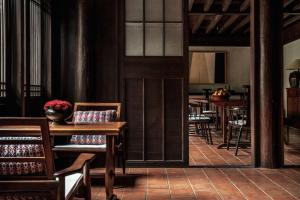 Restaurace v ubytování Lijiang Old Town Anyu hotel