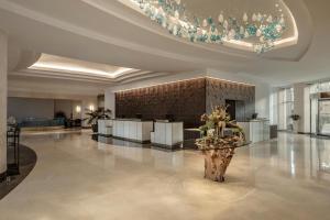 Vstupní hala nebo recepce v ubytování Malta Marriott Resort & Spa