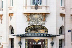 a view of the front of a building at The Palace, a Luxury Collection Hotel, Madrid in Madrid