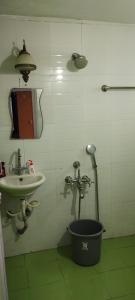 Koupelna v ubytování Krishav homestay