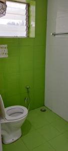 Koupelna v ubytování Krishav homestay