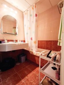 Ένα μπάνιο στο Apartment with views of Aguadulce Almeria