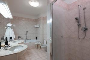 Koupelna v ubytování Hotel Stendhal