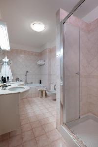 Koupelna v ubytování Hotel Stendhal