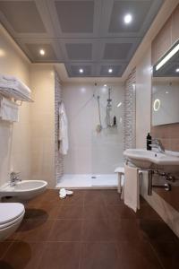 Koupelna v ubytování Hotel Stendhal