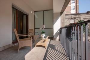 Balkón nebo terasa v ubytování Hotel Stendhal