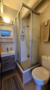 Ένα μπάνιο στο Studio in Reikjavik heart