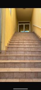 a set of stairs in front of a building at Casa vacanze in Roquebrune-Cap-Martin