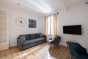 TV a/nebo společenská místnost v ubytování Stay U-nique Apartments Floridablanca