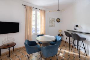 TV a/nebo společenská místnost v ubytování Stay U-nique Apartments Floridablanca