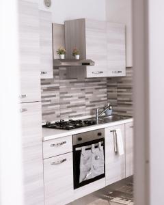 Kuchyň nebo kuchyňský kout v ubytování Casetta 46