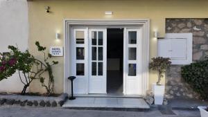 圣托里尼酒店的门面或入口