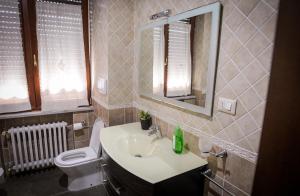 Koupelna v ubytování B&B Garibaldi