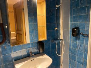 Koupelna v ubytování Hotel Örgryte