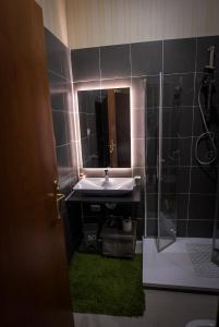 Koupelna v ubytování B&B Garibaldi