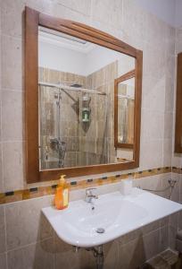 Koupelna v ubytování B&B Garibaldi