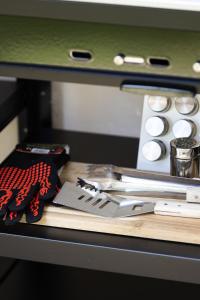A kitchen or kitchenette at Villa Elesia