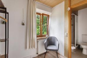 Posezení v ubytování Die Bäckeralm