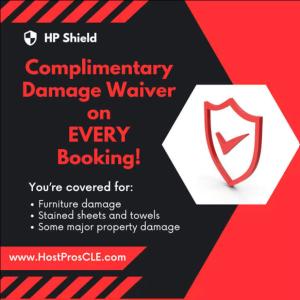 a poster for a emergency damage worker on every booking at Spacious Family Getaway- Salt Water Pool & Hot Tub in Lyndhurst