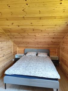 Postel nebo postele na pokoji v ubytování Relax u Agi i Jurka